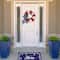 24" Red, White & Blue Patriotic Tulip Wreath with Bow